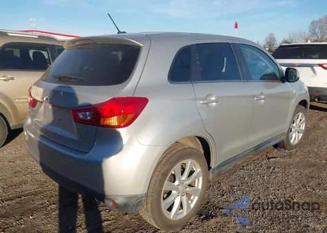 2015 Mitsubishi Outlander Sport Se из США, поврежденный, VIN 4A4AP4AU9FE006439